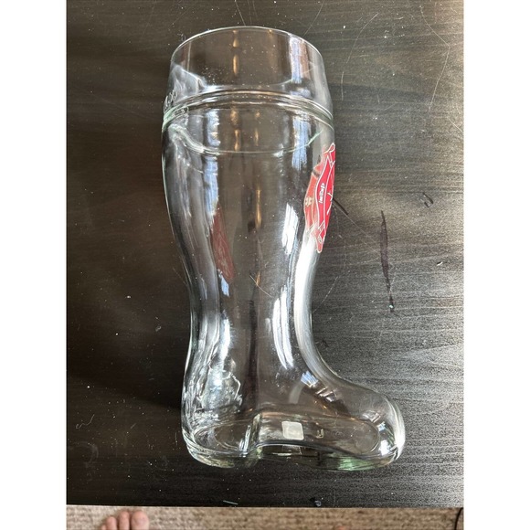 Beer Glass Fire Rescue Boot Beer Mugs Bar Large 10 x 5 Bar Decor Glassware - Picture 6 of 7